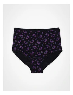 Period Leak Proof Undies Heavy Panty in Black