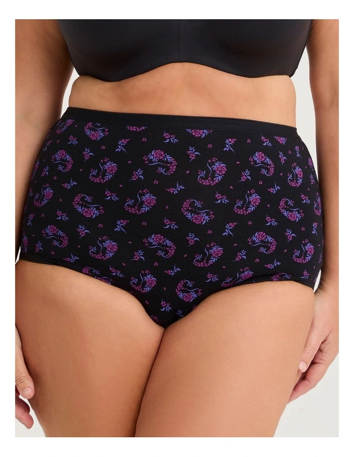 Period Leak Proof Undies Heavy Panty in Black image 2