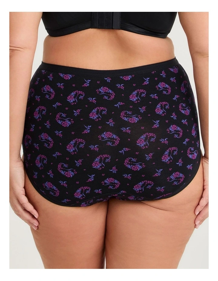 Period Leak Proof Undies Heavy Panty in Black image 3