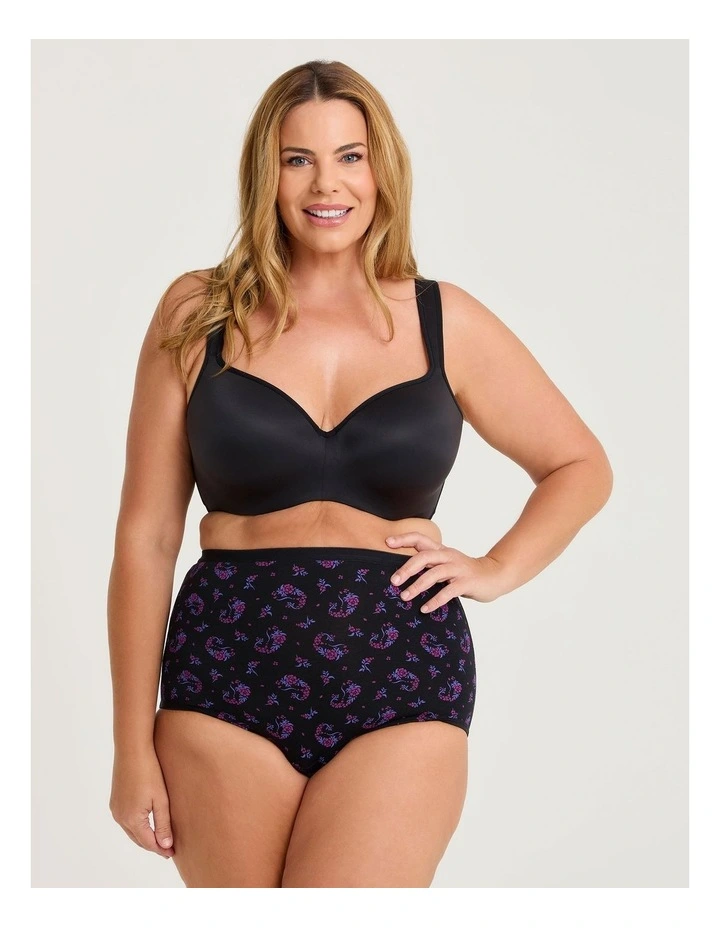 Period Leak Proof Undies Heavy Panty in Black image 4