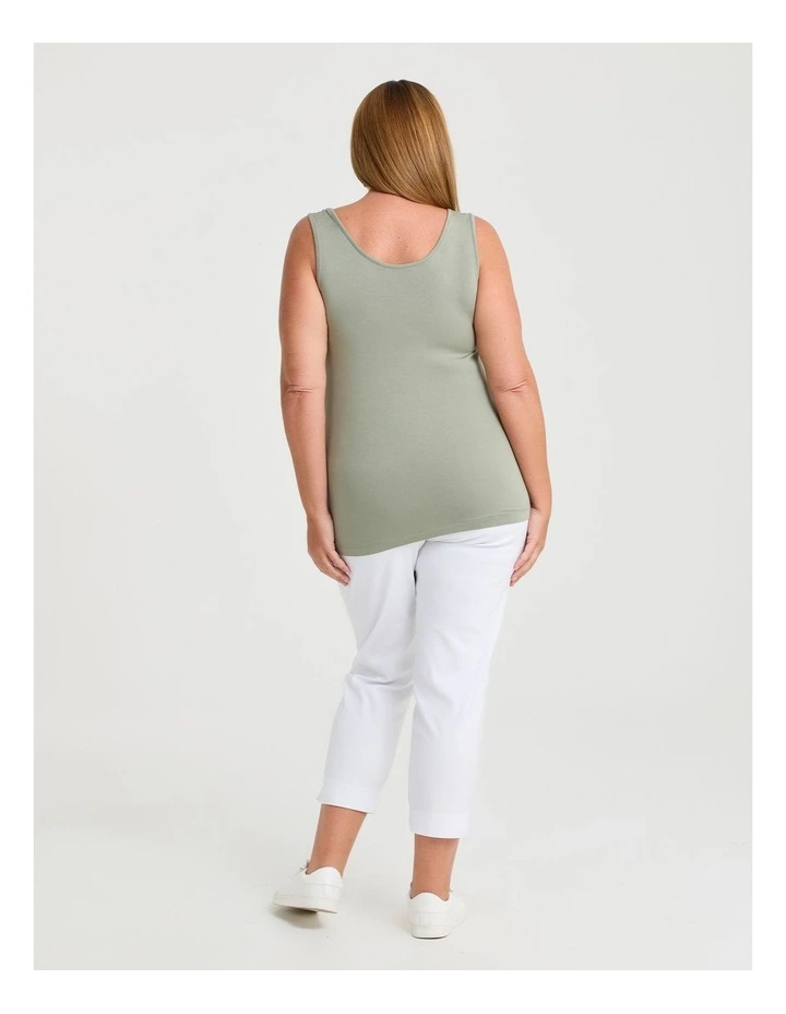 Bamboo Base Cami Light Sage image 2