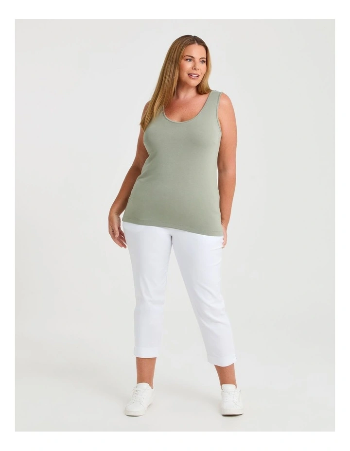 Bamboo Base Cami Light Sage image 3