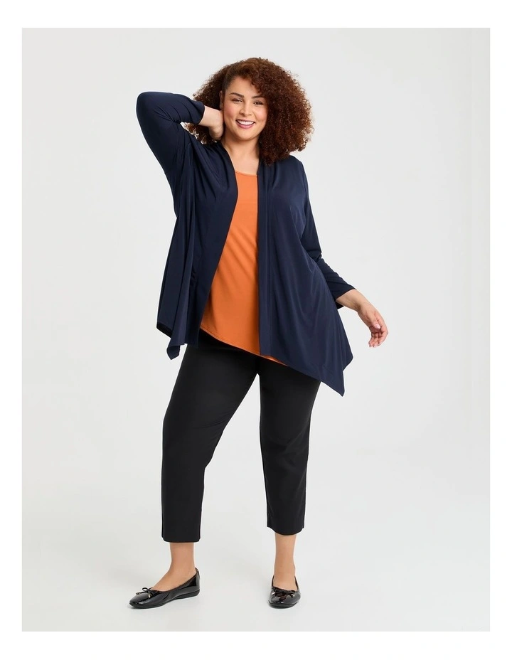 Luna Mix Media Tank Burnt Orange image 4