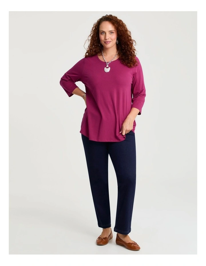 Good Earth Australian Cotton 3/4 T-Shirt image 3