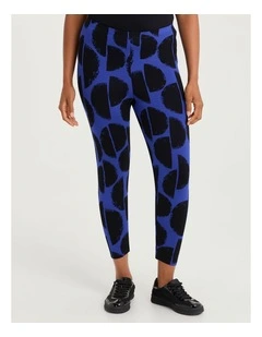 Natural Horizon Legging in Spot Print