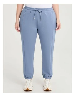 Luxe Touch Seam Detail Jogger Winter Frost