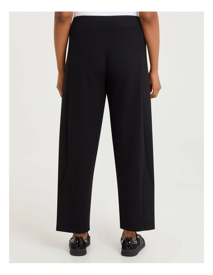 Natural Thea Lantern Pant Black image 2
