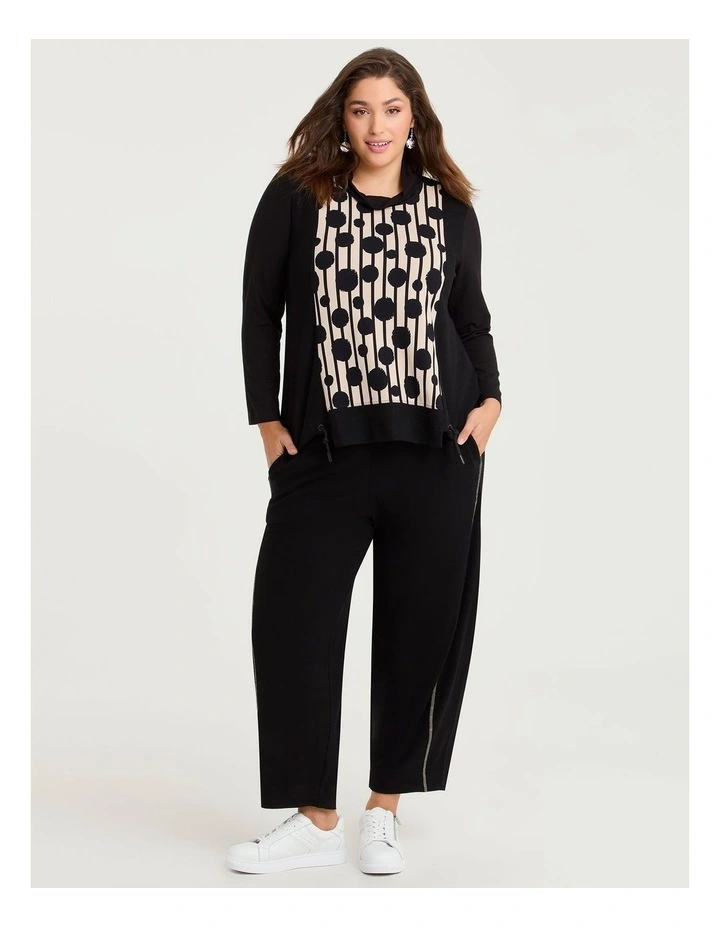 Natural Cassidy Pant Black image 3