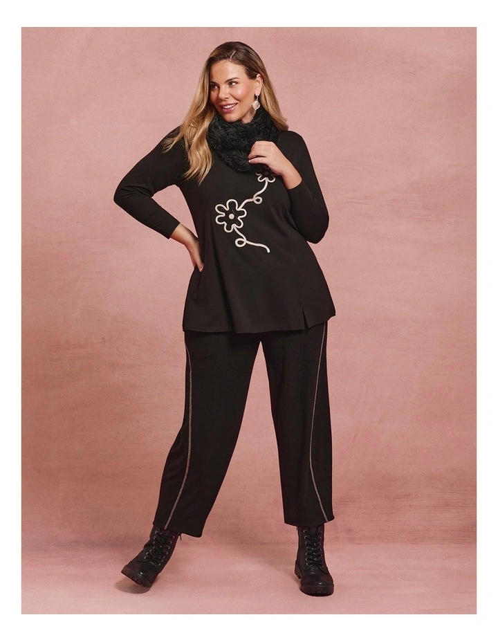 Natural Cassidy Pant Black image 4