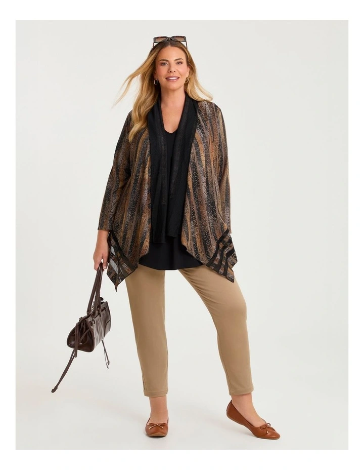Medina Slim Leg Natural in Pant Brown Sugar image 4