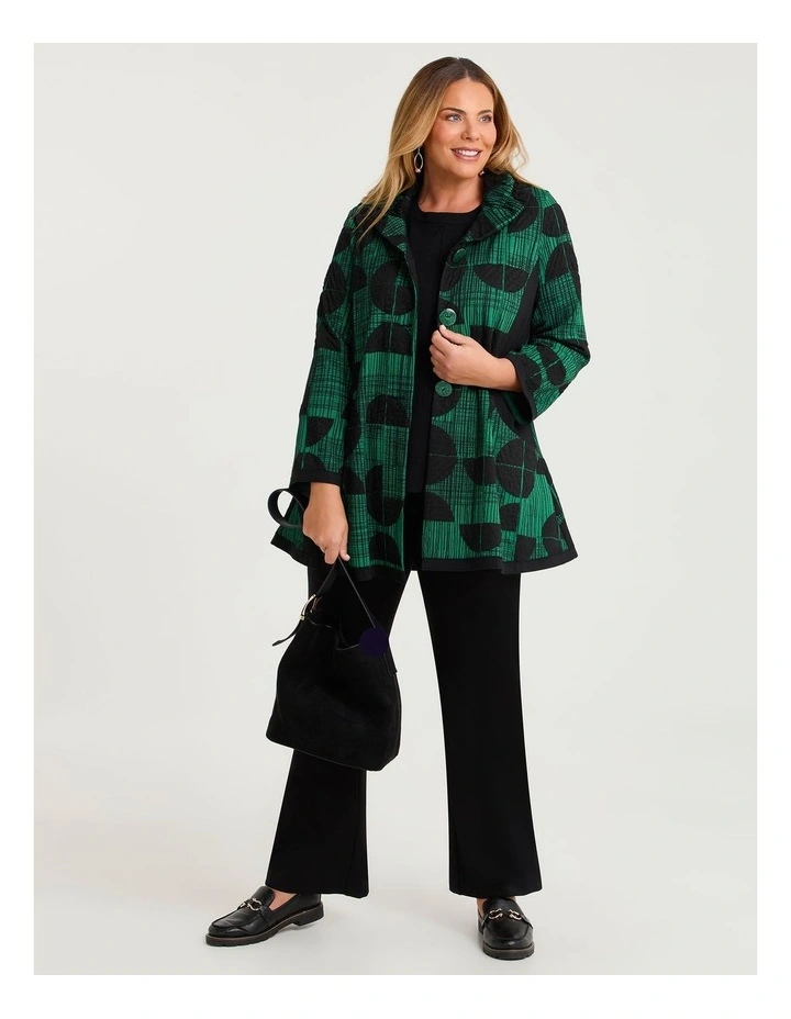 Bootleg Natural Ponte Pant Black image 4