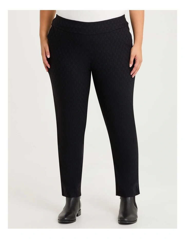 Natural Kaia Taper Pant Black image 1