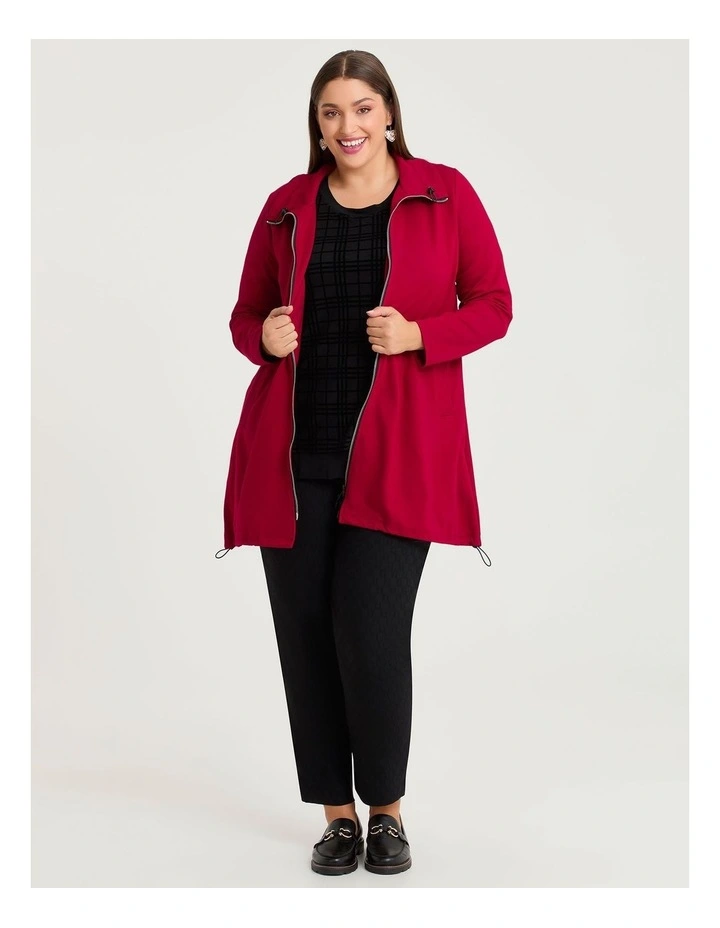 Check It Out Flocked Top Black image 4