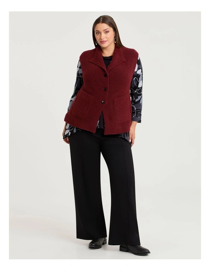 Natural Floral Reign Top Print image 4