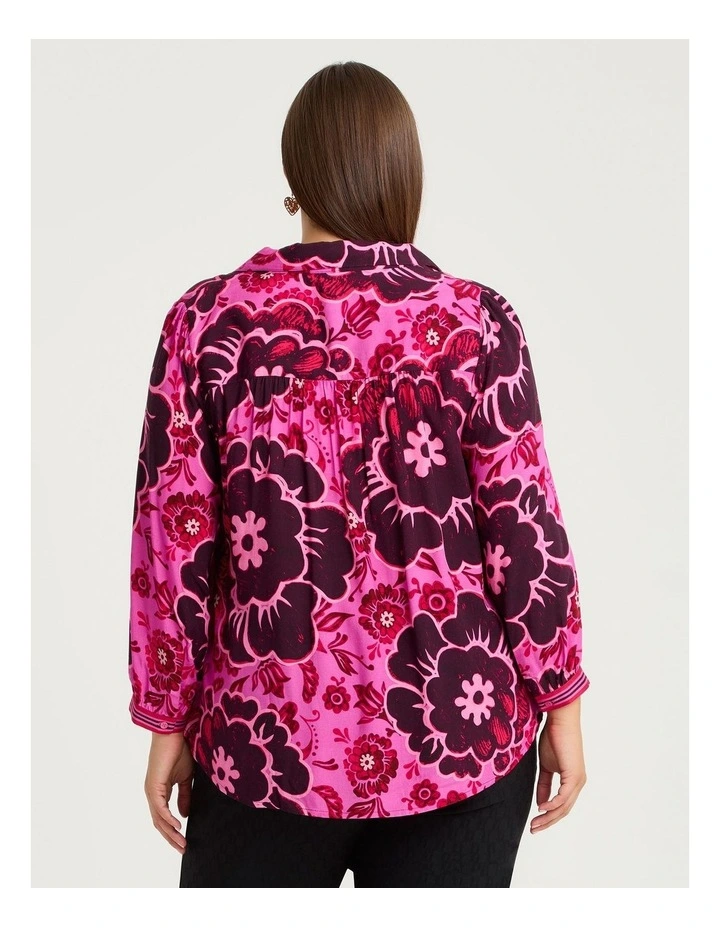 Natural Fluer Tunic Print image 2