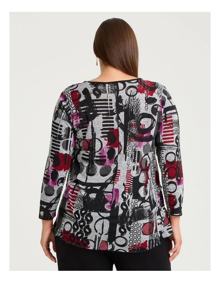 Red Reign Snug Tunic Print image 2