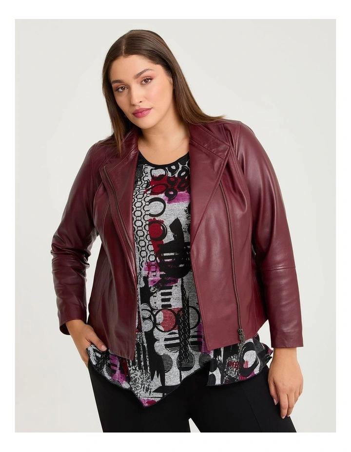 Red Reign Snug Tunic Print image 4