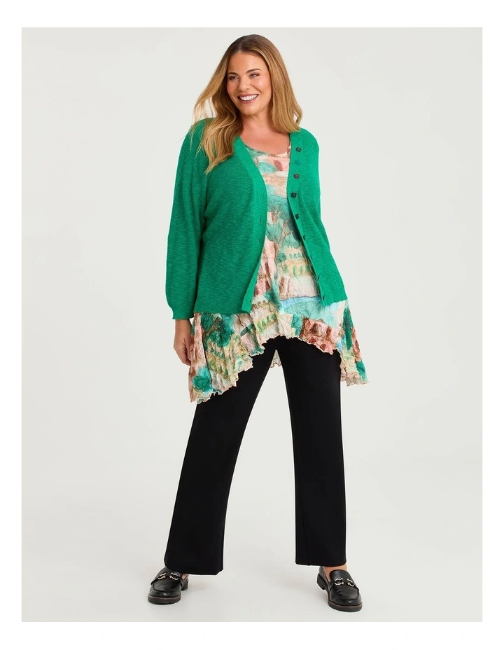 Vista Slub Knit Crush Tunic Print image 4