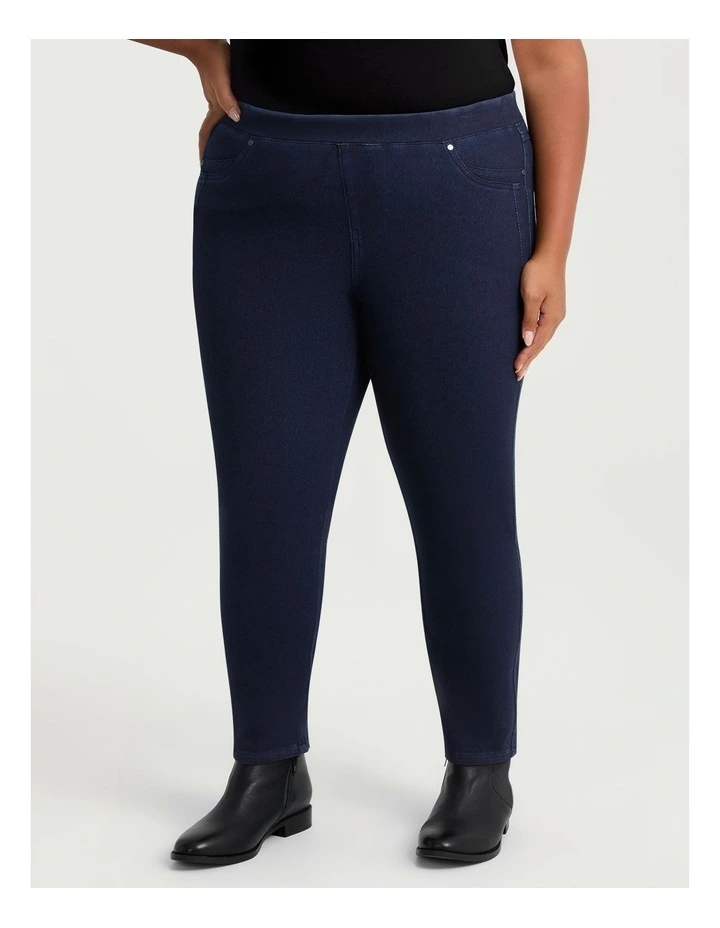 The Petite Best Friend Jegging Indigo image 1