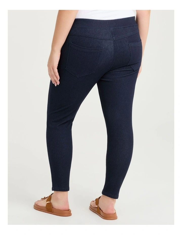 The Petite Best Friend Jegging Indigo image 2