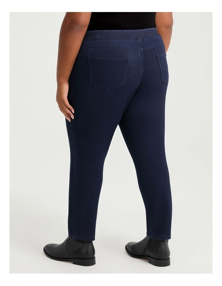 The Petite Best Friend Jegging Indigo image 2