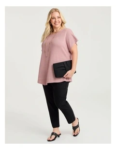 Petite Natural Kaia Pant Black