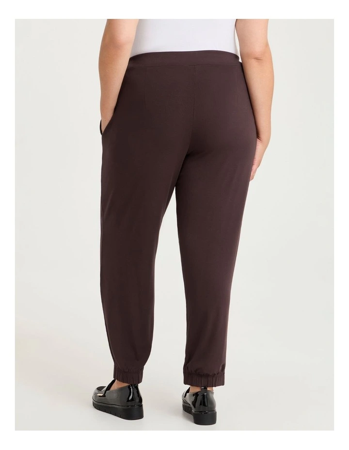 Bamboo Lounge Pant Chocolate Plum image 2