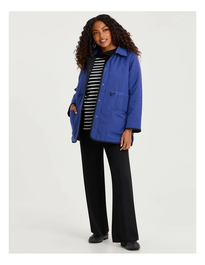 Natural Cala Stripe Splice Top Black/stripe image 4
