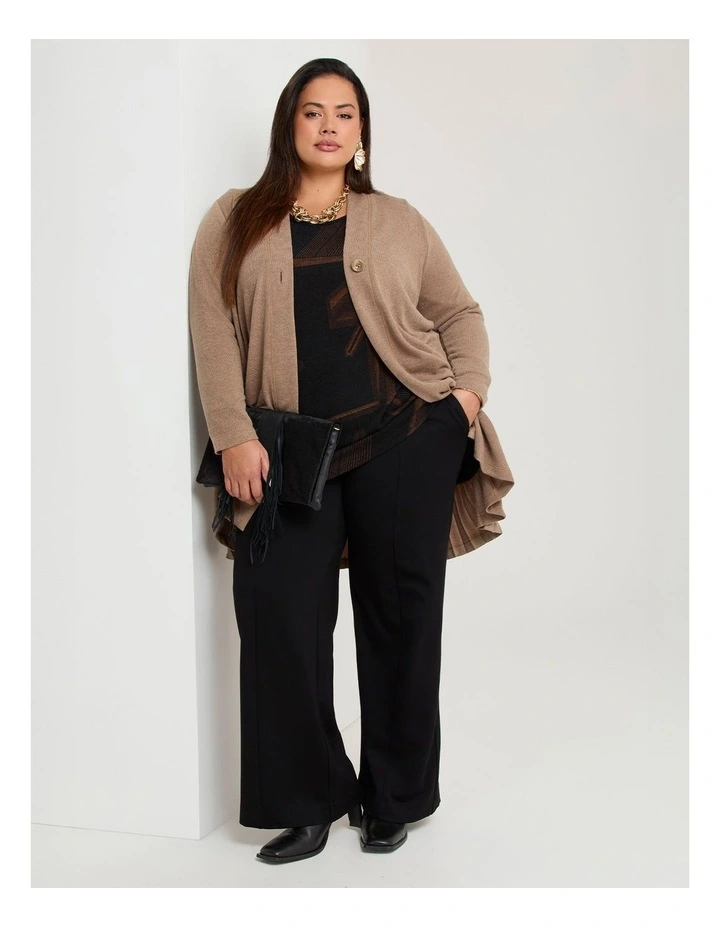 Spliced Angle Snug Tunic Black/print image 4