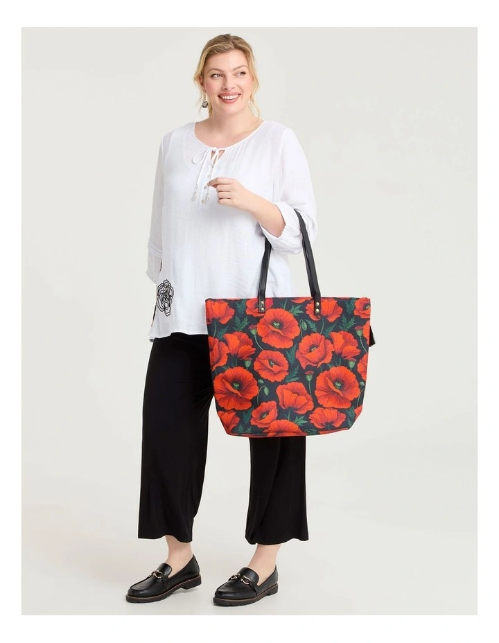 Poppy Tote Bag Multi image 5