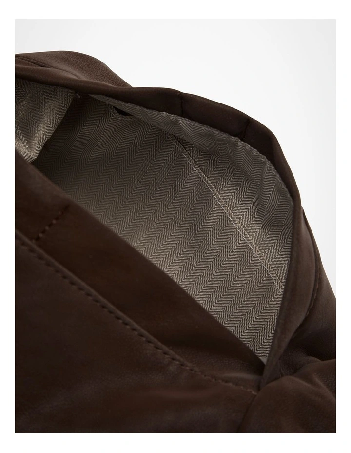 Adjustable Slouch Bag Brown image 5