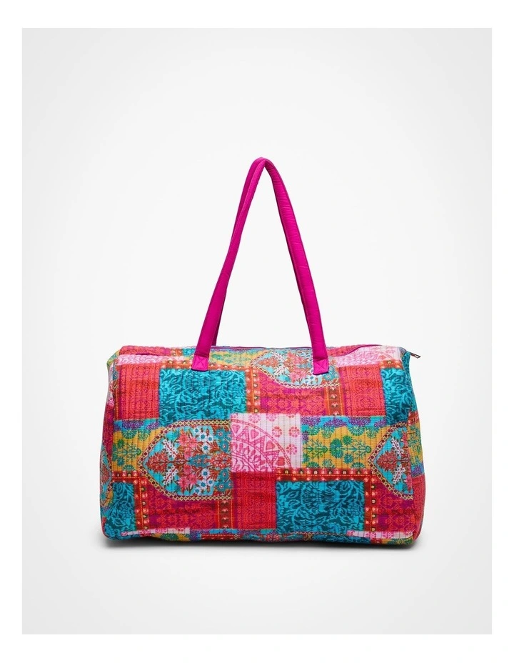 Quilted Overnight Bag Multi image 2