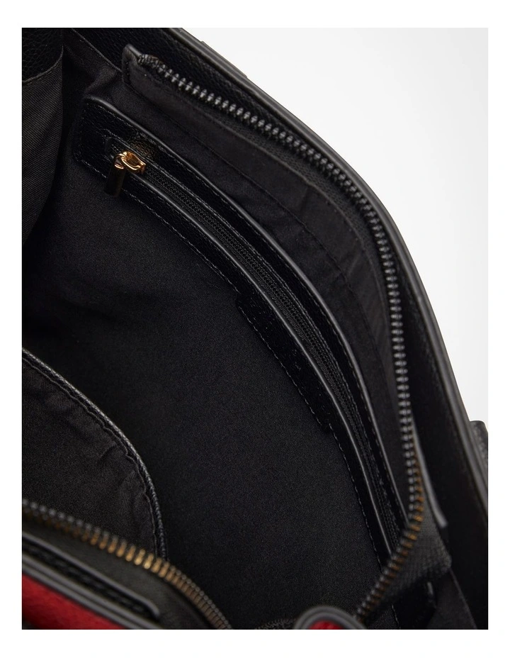Rockabilly Shoulder Bag Black/Red image 5