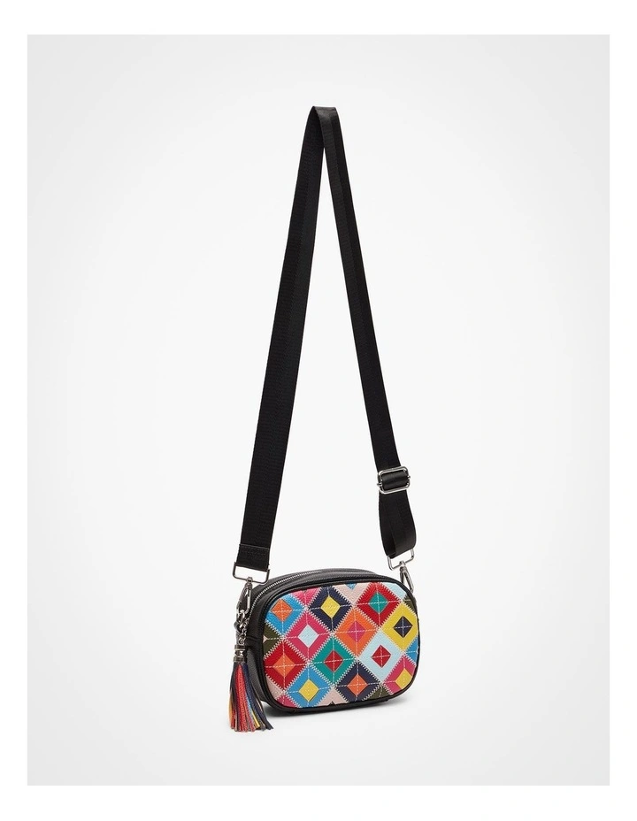 Patchwork Crossbody Bag Multi image 3