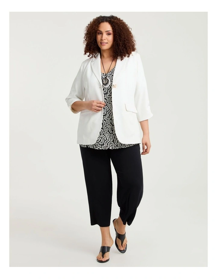 Crushed Print Top Ditsy Print image 5