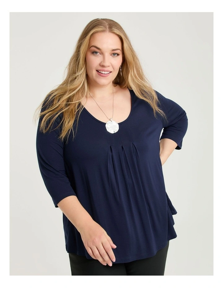 Emmy Long Sleeve T-shirt Navy image 1