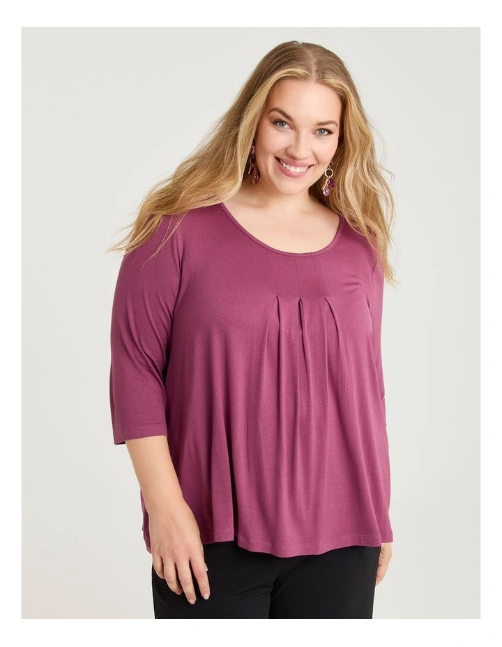 Emmy Long Sleeve T-shirt Musk Rose image 1