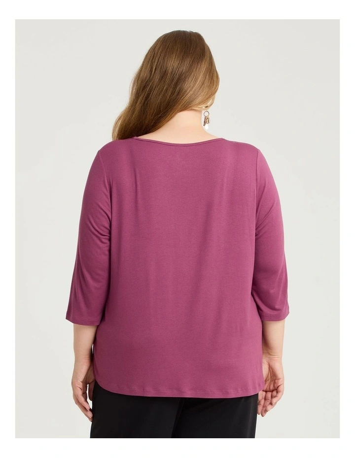 Emmy Long Sleeve T-shirt Musk Rose image 2