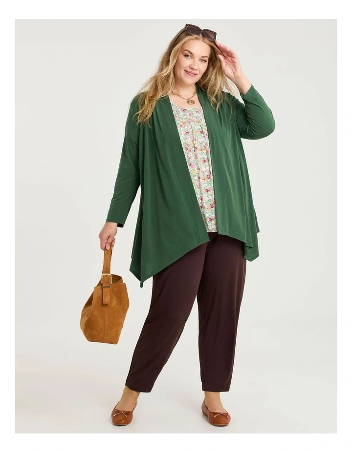 Emmy Long Sleeve T-shirt Sage in Floral Print image 4