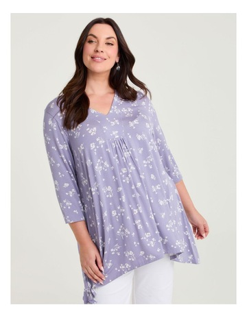 LAVENDER/WHITE colour