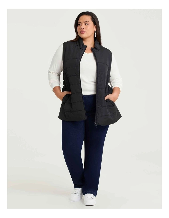 Puffer Vest Black image 3
