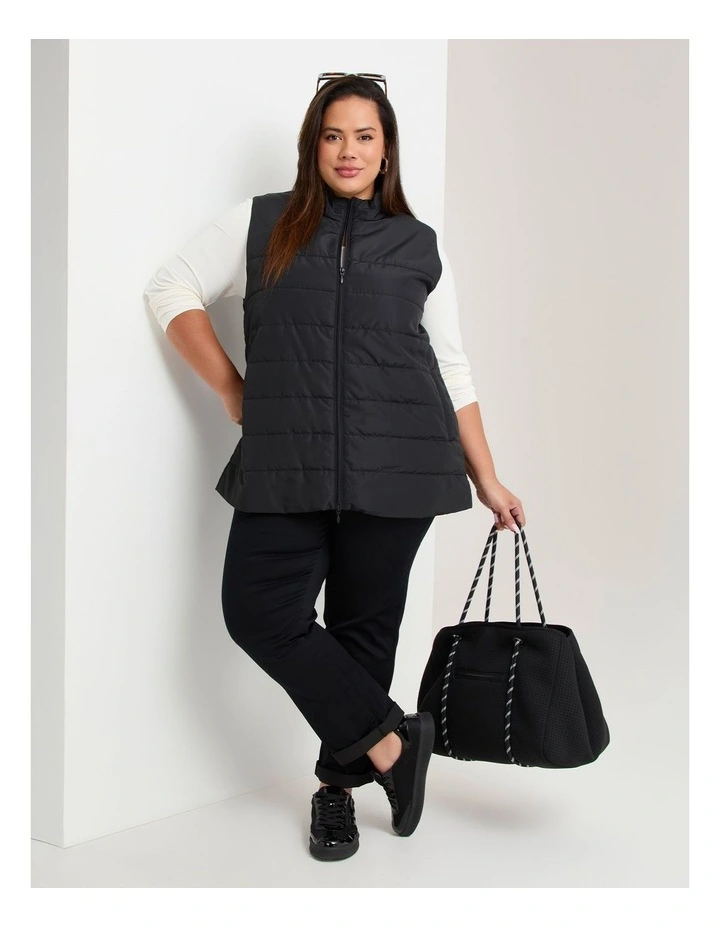 Puffer Vest Black image 5