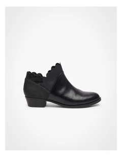 Combo Ankle Bootie in Black