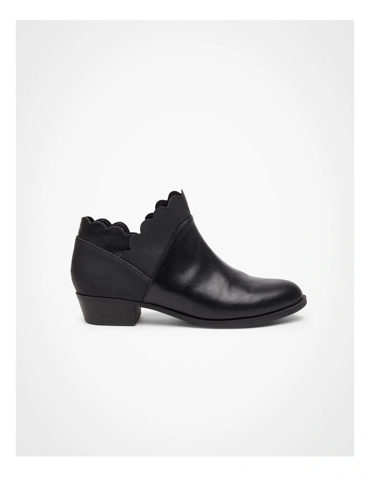 Combo Ankle Bootie in Black image 1