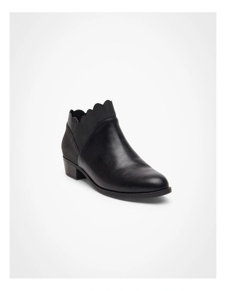 Combo Ankle Bootie in Black image 2
