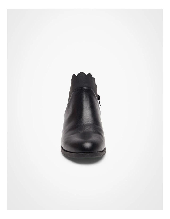 Combo Ankle Bootie in Black image 3