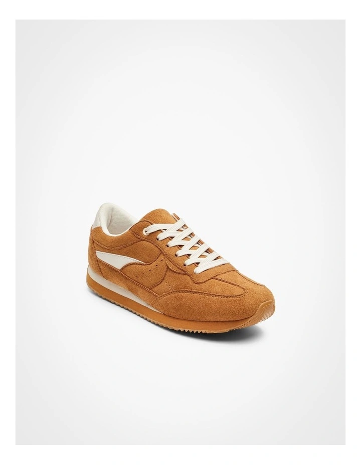 Slim Sole Retro Sneaker Tan image 2