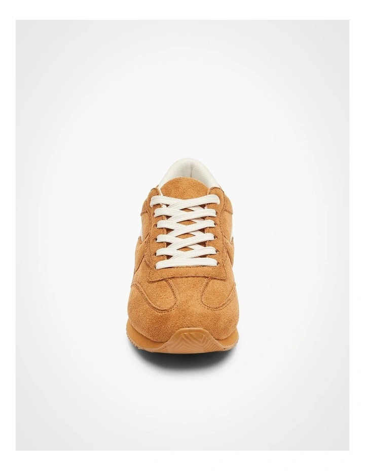 Slim Sole Retro Sneaker Tan image 3