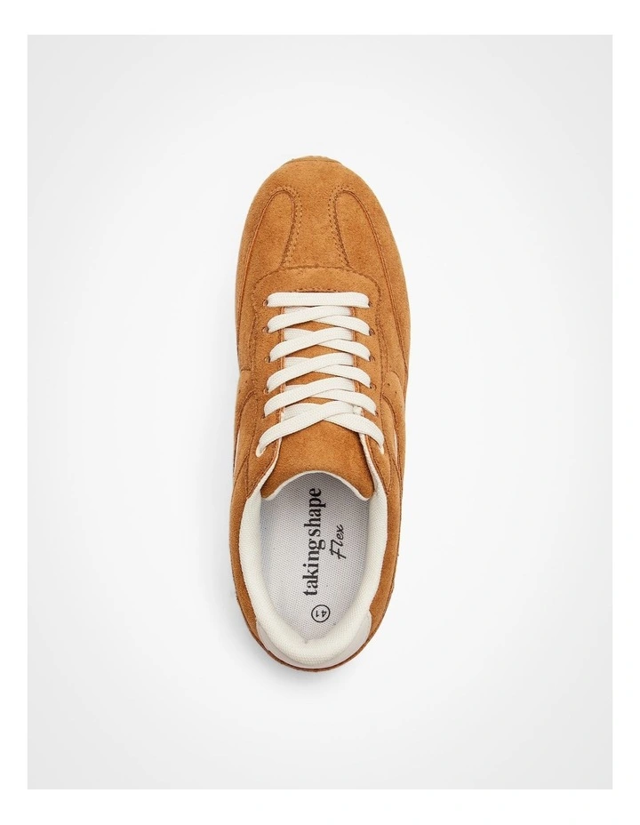 Slim Sole Retro Sneaker Tan image 4
