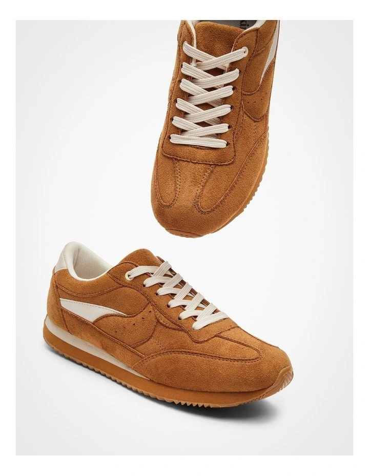 Slim Sole Retro Sneaker Tan image 5